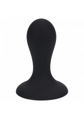 LEVELZ - Single Rattle Liquid Silicone Anal Plug - Small - Black